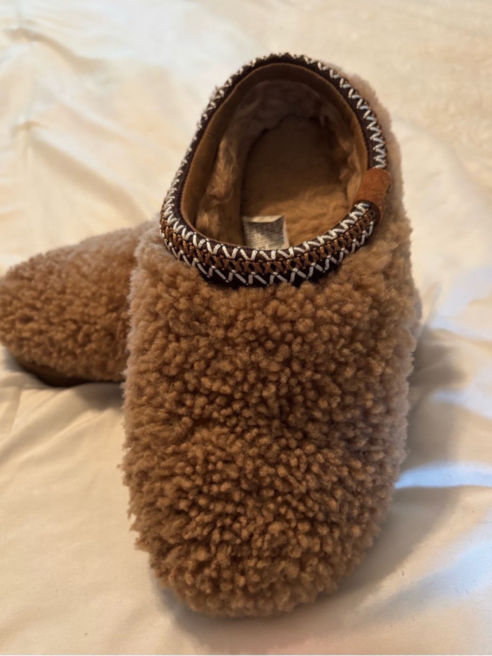 UGG Chestnut Campus Ready Shearling-Lined Slip-On Shoes